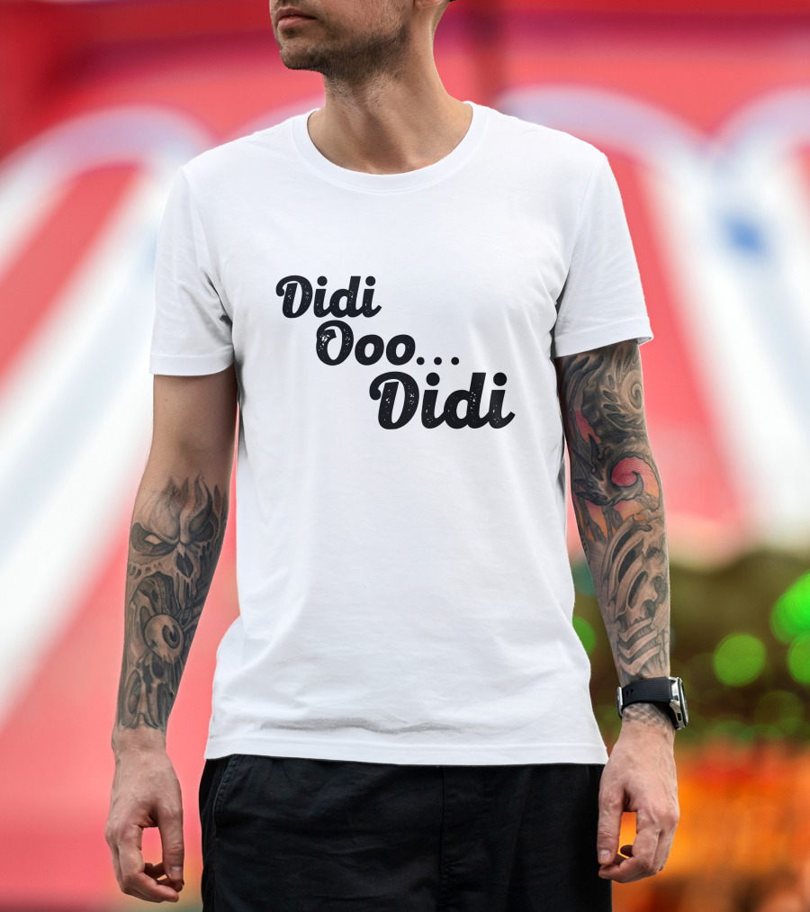 Bhaiya Didi Ooo Didi Text Phrase T-Shirt