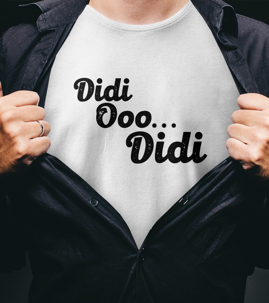 Bhaiya Didi Ooo Didi Text Phrase T-Shirt