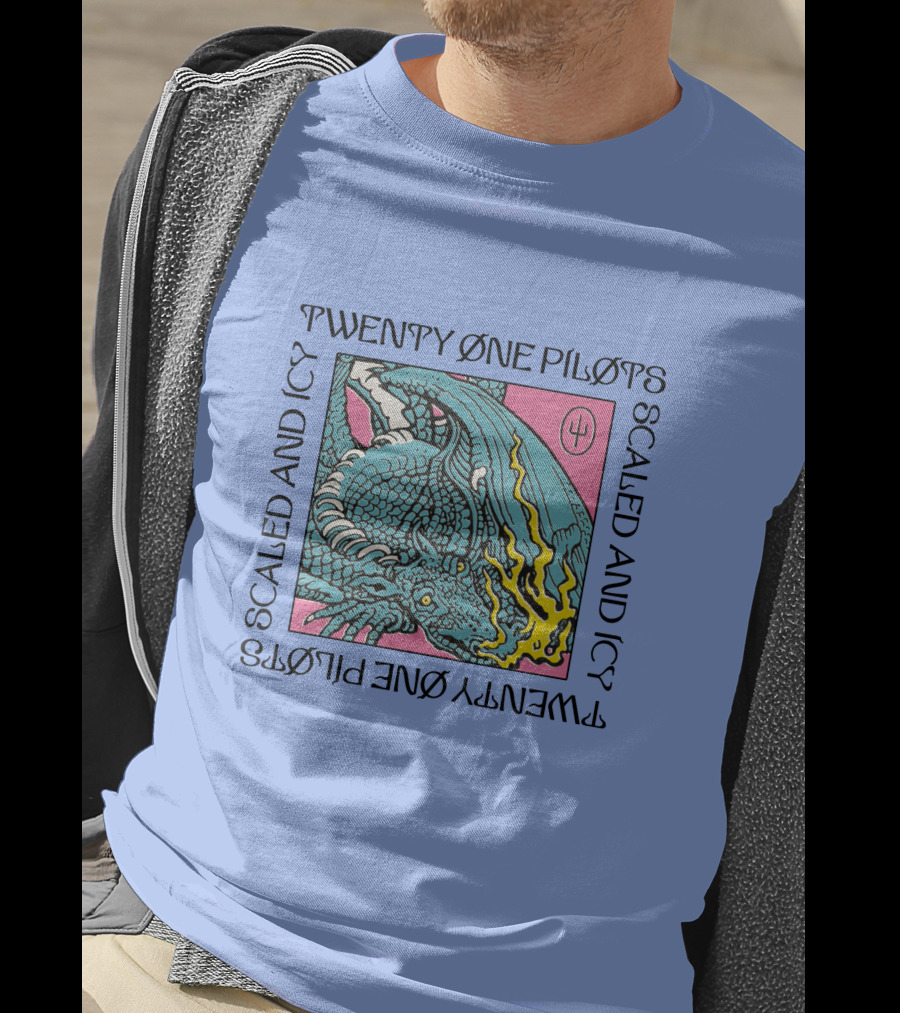 Twenty One Pilots Scaled And Icy Dragon T-Shirt