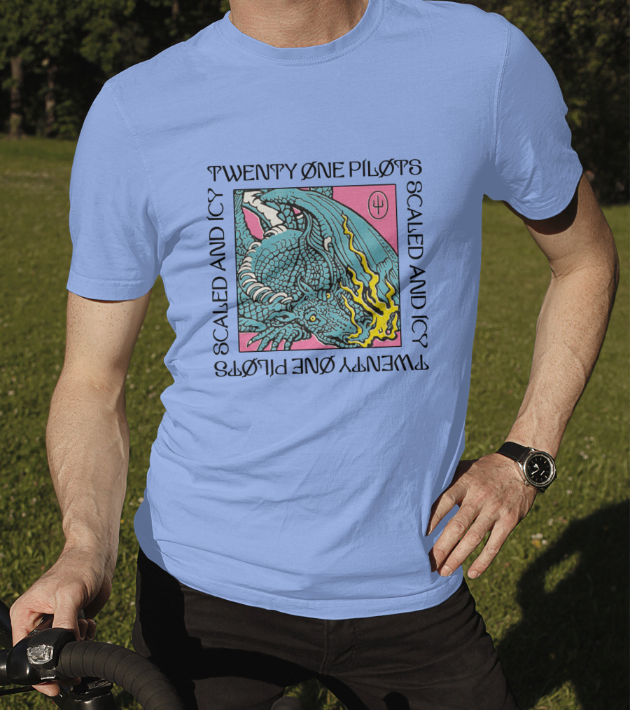 Twenty One Pilots Scaled And Icy Dragon T-Shirt