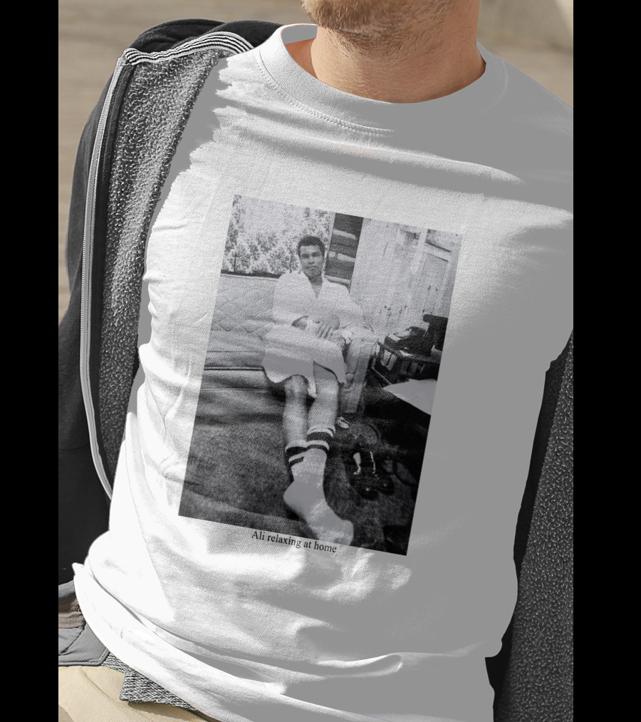 Muhammad Ali Relaxing At Home T-Shirt
