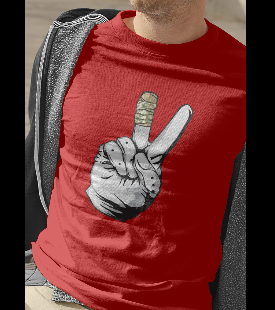 Loose Cannons Ant Man Deuces Victory Hand Samer Ali T-Shirt