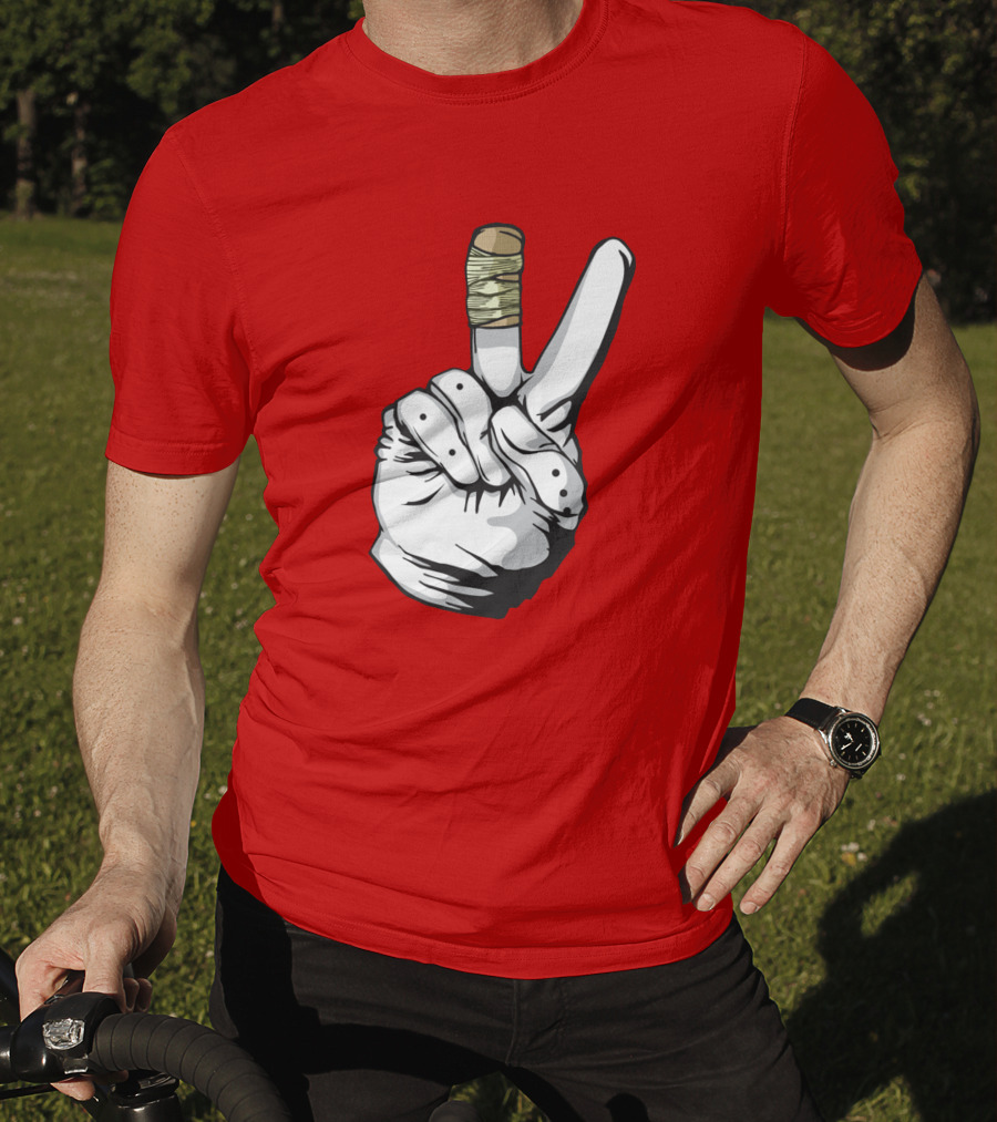 Loose Cannons Ant Man Deuces Victory Hand Samer Ali T-Shirt