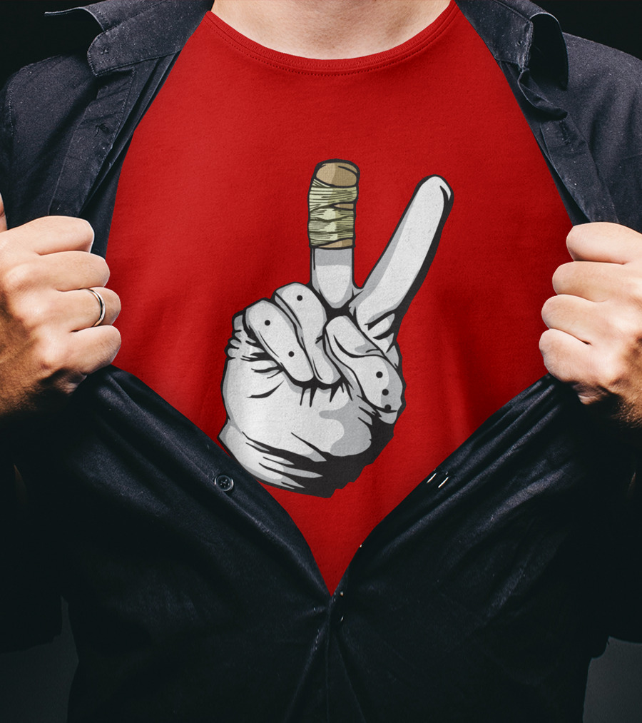 Loose Cannons Ant Man Deuces Victory Hand Samer Ali T-Shirt