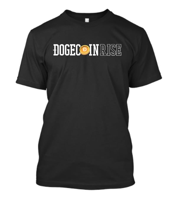 Dogecoin Rise University Coin Emblem T-Shirt