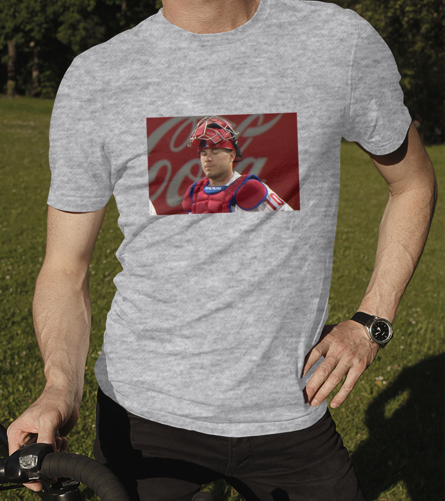 Realmuto On Eye Roll It Was Terrible Timing Coca-Cola Catcher Moment T-Shirt