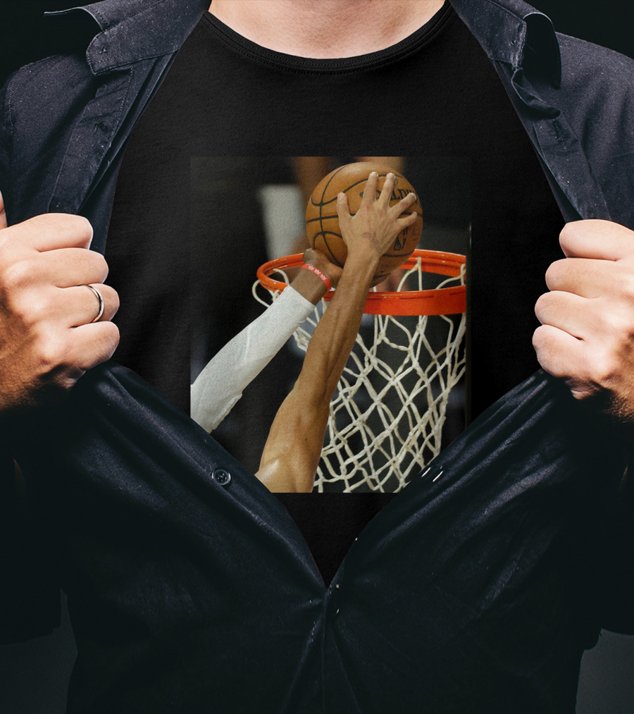 Bam Adebayo Spectacular Block Moment Court Culture Basketball Slam Dunk T-Shirt