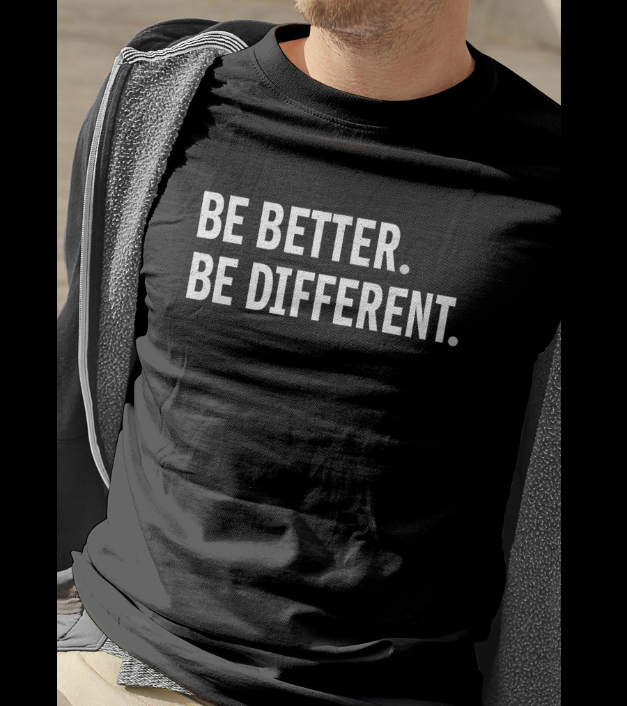 Be Better Be Different Giannis Basketball Motivation T-Shirt