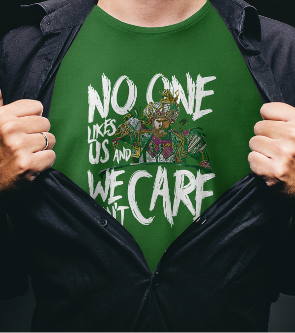 No One Likes Us And We Don't Care Jason Kelce NFLPA T-Shirt