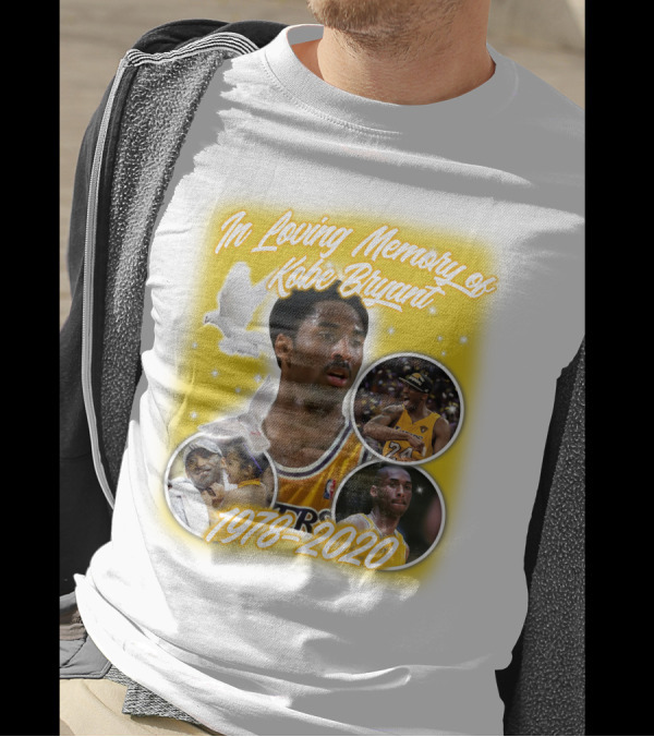 In Loving Memory Of Kobe Bryant 1978-2020 T-Shirt