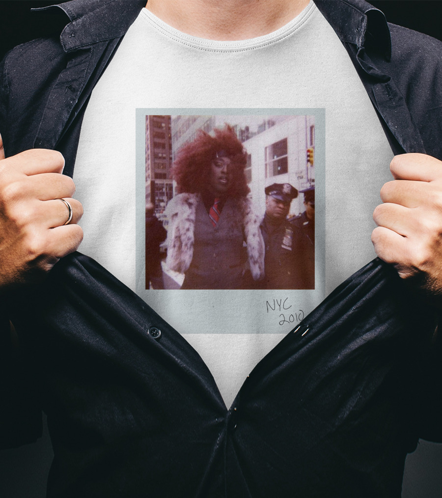 Bob The Drag Queen NYC 2010 Polaroid Pride T-Shirt