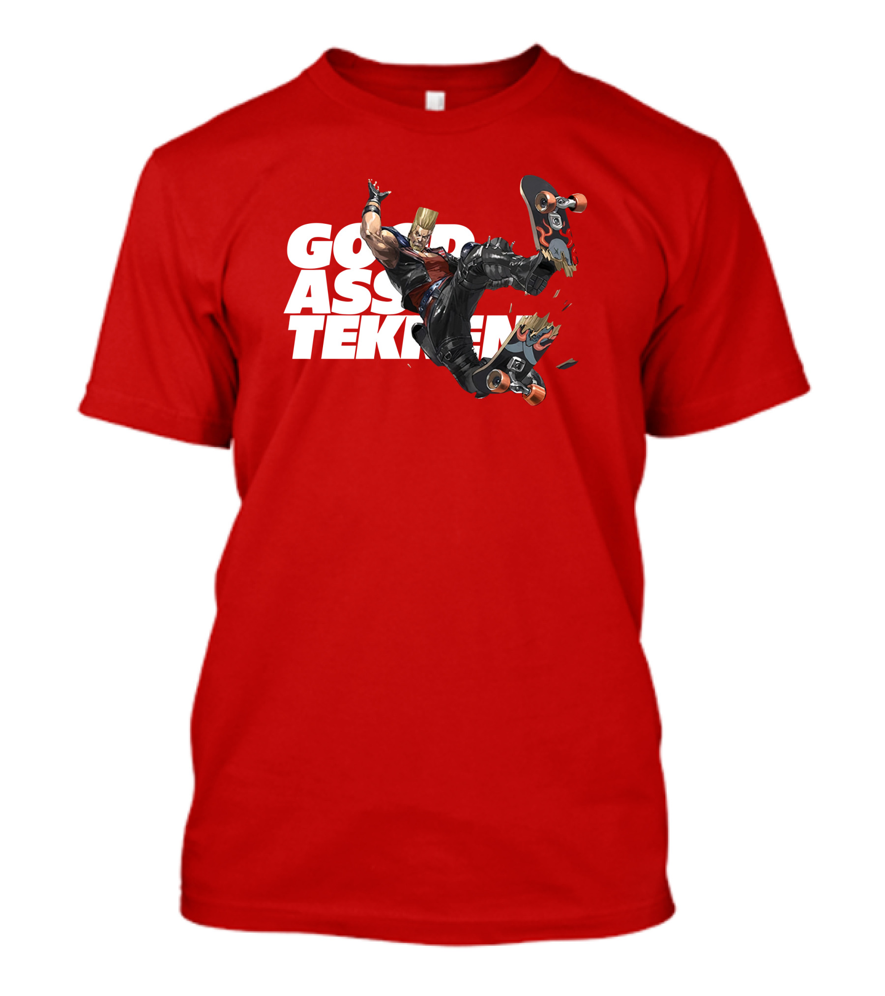 Thea Trinidad Good Ass Tekken Paul Phoenix Skateboarding T-Shirt