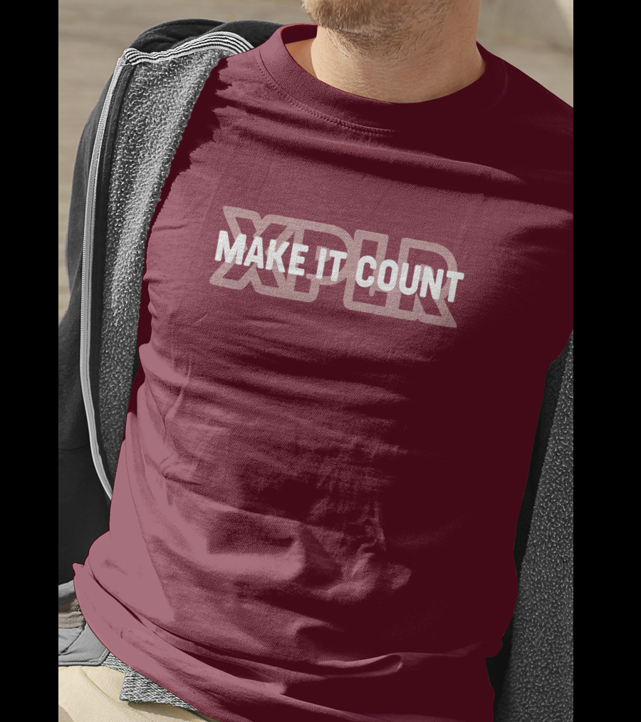 XPLR Merch Make It Count T-Shirt