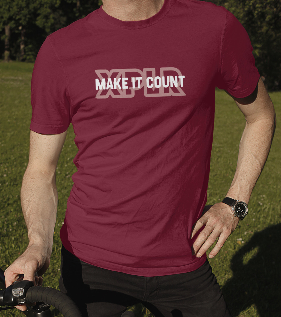 XPLR Merch Make It Count T-Shirt