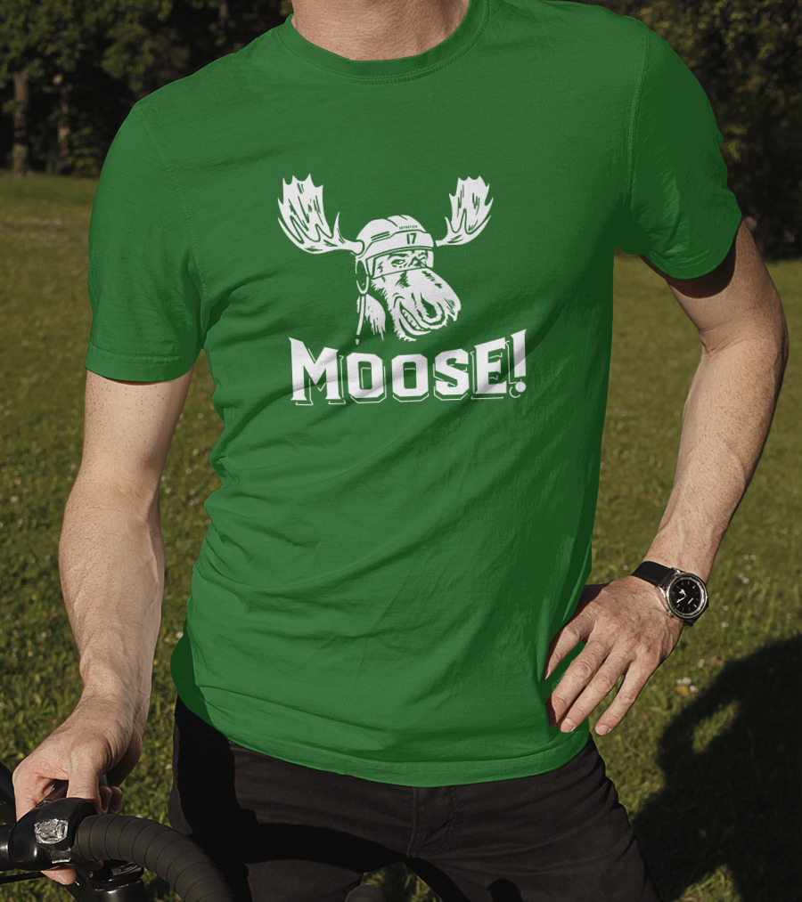 Moose 17 Hockey Player Kirill T-Shirt