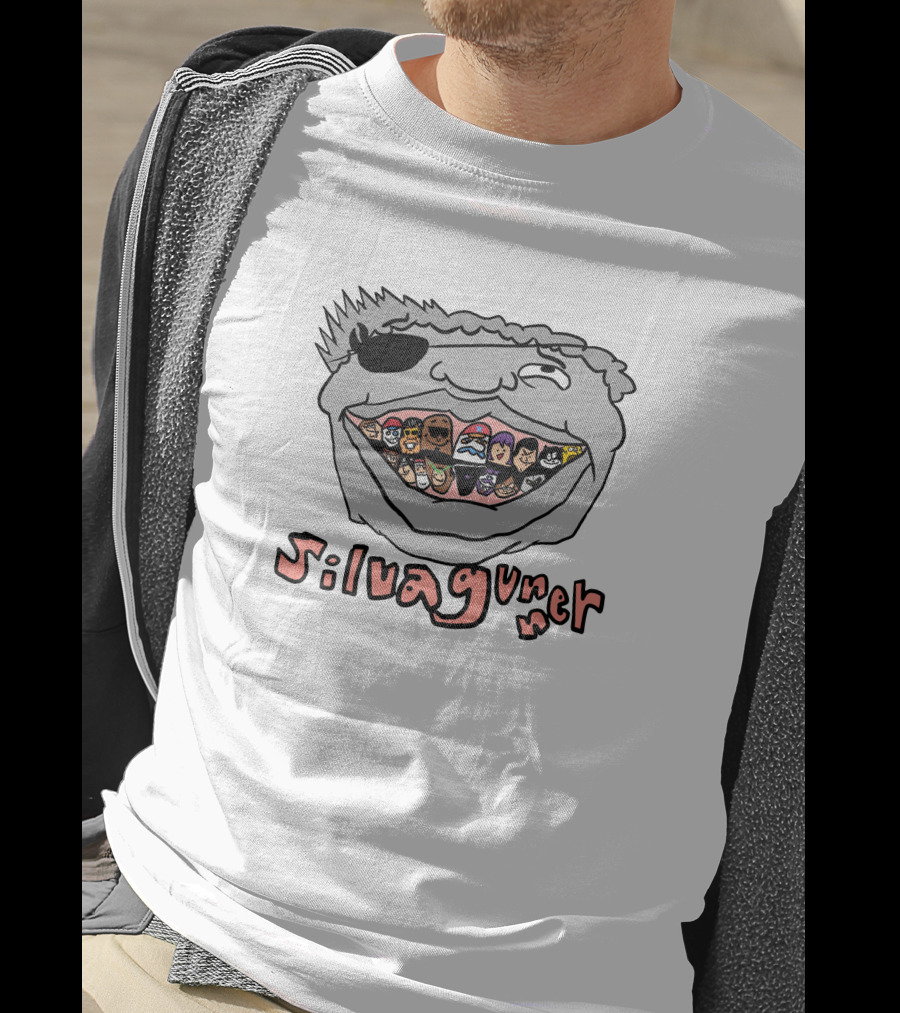 SilvaGunner Character Faces Smile Compilation T-Shirt