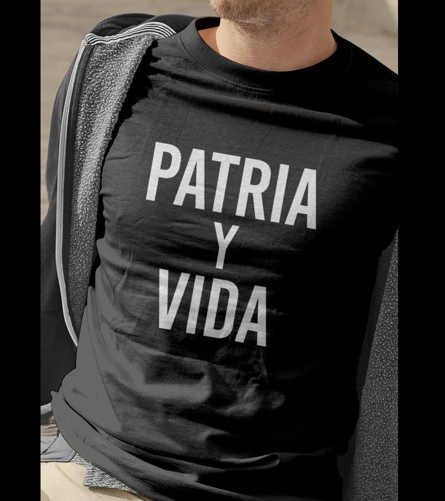 Patria Y Vida Cuban Freedom Movement T-Shirt