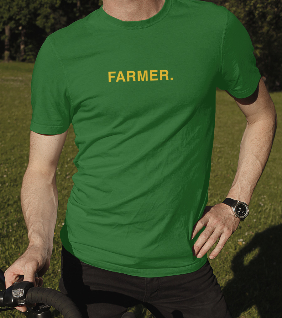 Farmer Obvious Merch Green T-Shirt