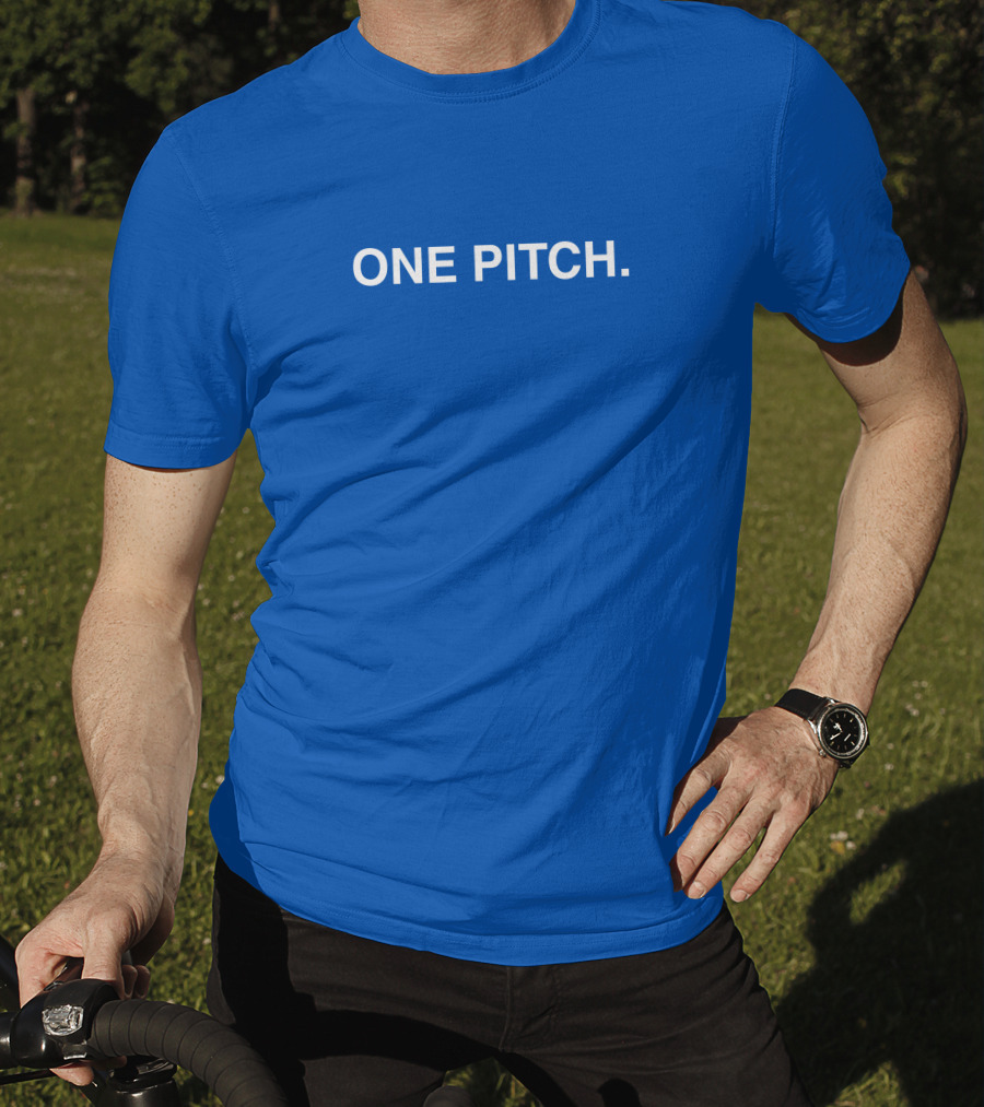 Obvious Merch One Pitch Blue T-Shirt