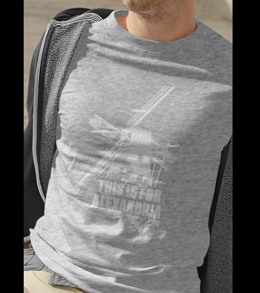 The Walking Dead TWD This Is For Alexandria Windmill T-Shirt