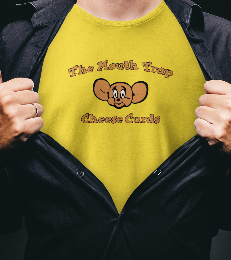 The Mouth Trap Cheese Curds Mouse Ears T-Shirt
