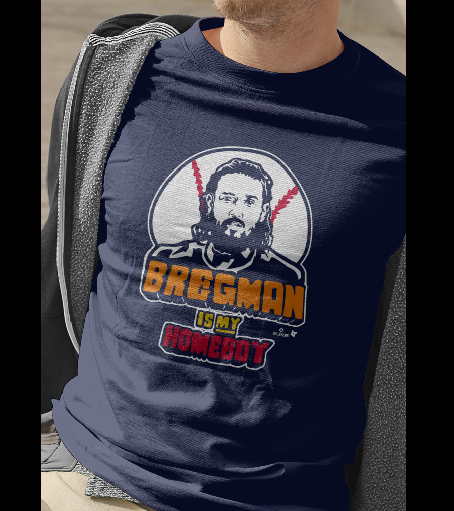 Bregman Is My Homeboy Baseball Graphic BreakingT Monstarjplayers T-Shirt