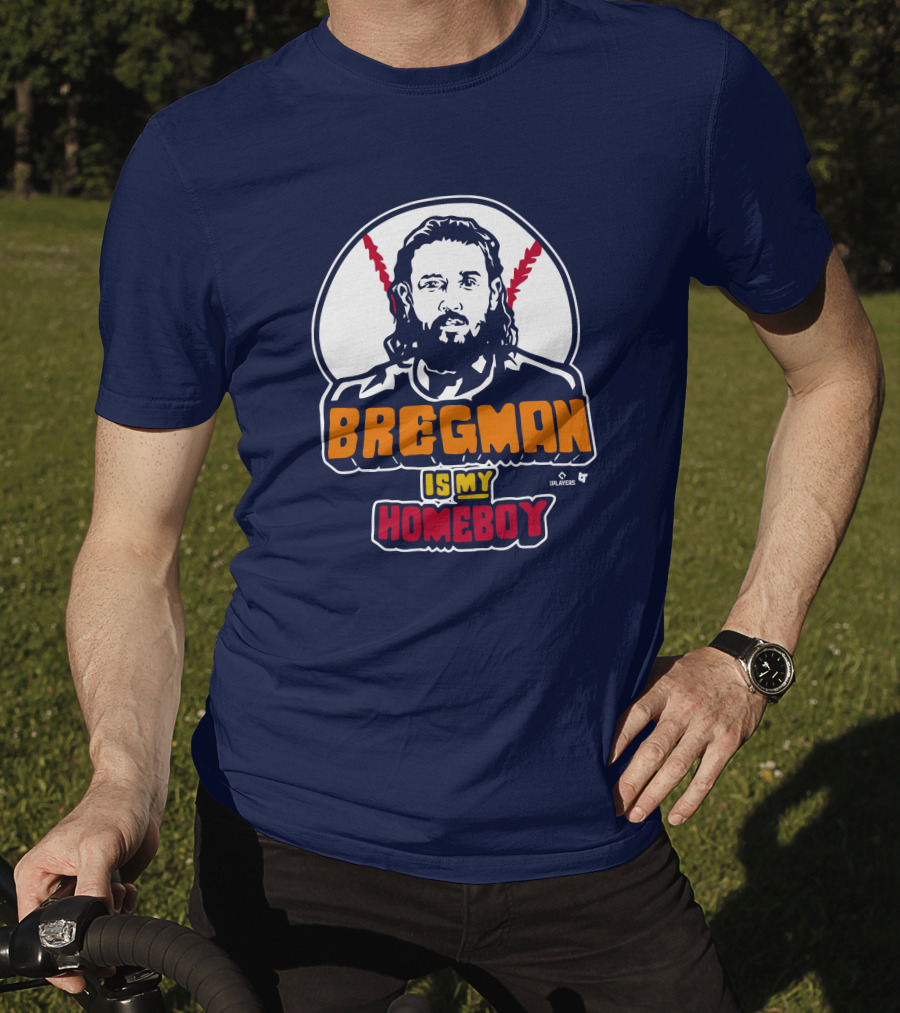 Bregman Is My Homeboy Baseball Graphic BreakingT Monstarjplayers T-Shirt