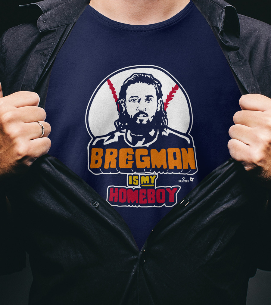 Bregman Is My Homeboy Baseball Graphic BreakingT Monstarjplayers T-Shirt