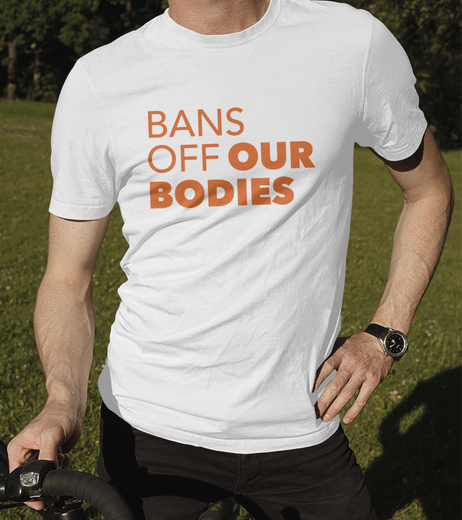 Bans Off Our Bodies ACLU Texas Bold Advocacy T-Shirt