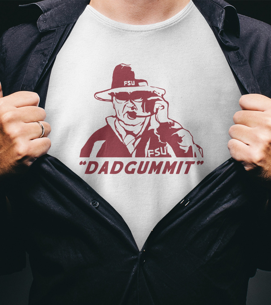 Homefiel Merch FSU Bobby Bowden Dadgummit T-Shirt