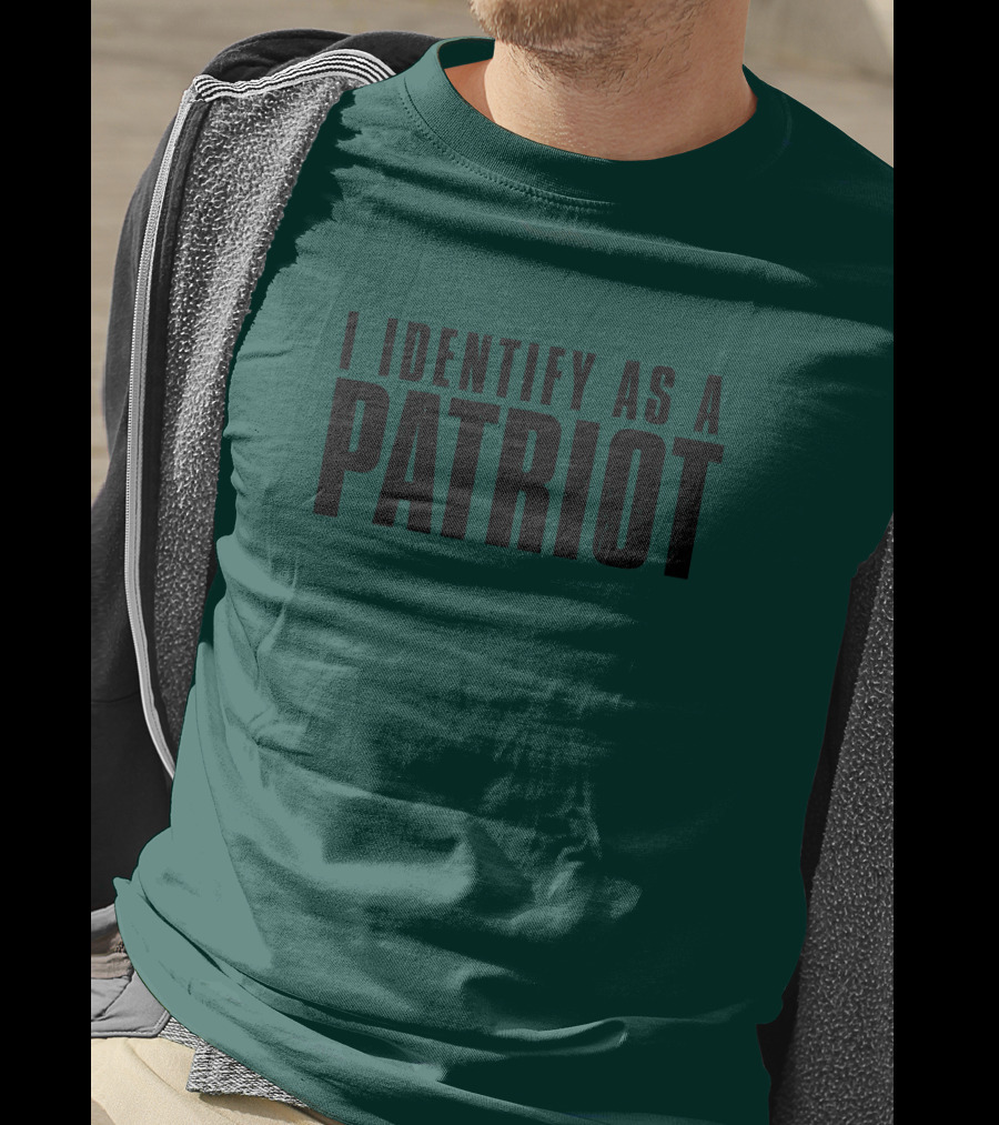 Patriot Crew Merch I Identify As A Patriot T-Shirt