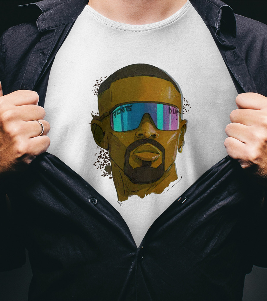Jalen Hurts Painted Sunglasses T-Shirt