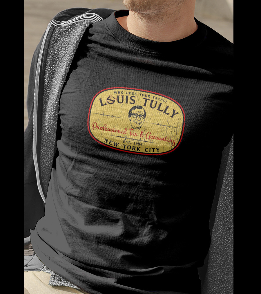 Super 70s Sports Louis Tully Professional Tax And Accounting New York City Est. 1984 T-Shirt
