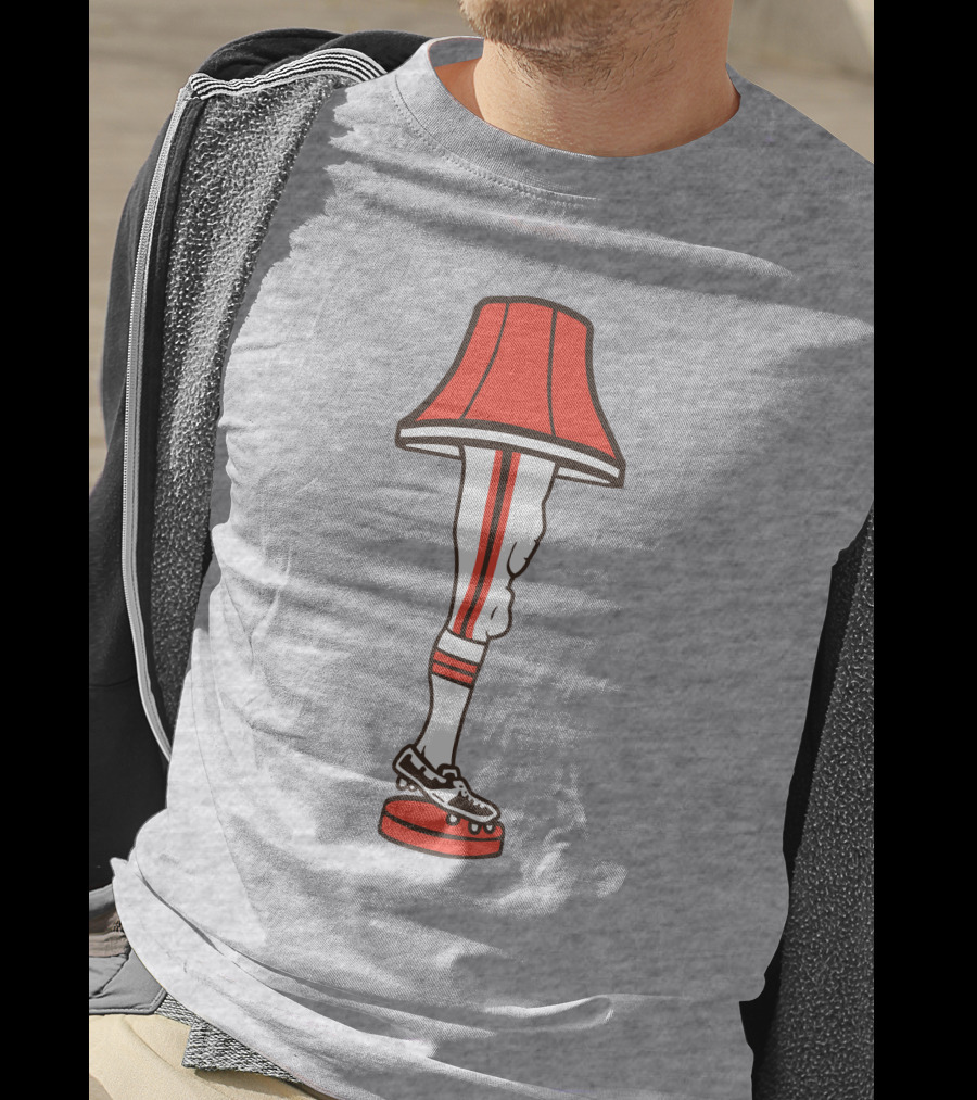 Jimmy Haslam WeBleedOhio Cleveland Football Leg Lamp T-Shirt