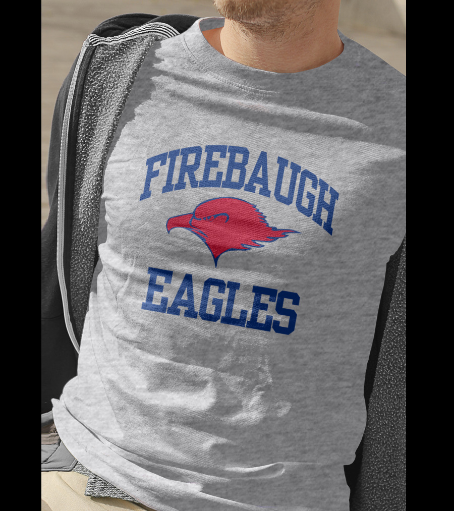 Josh Allen Firebaugh Eagles Buffalo Bills Red Blue Text T-Shirt