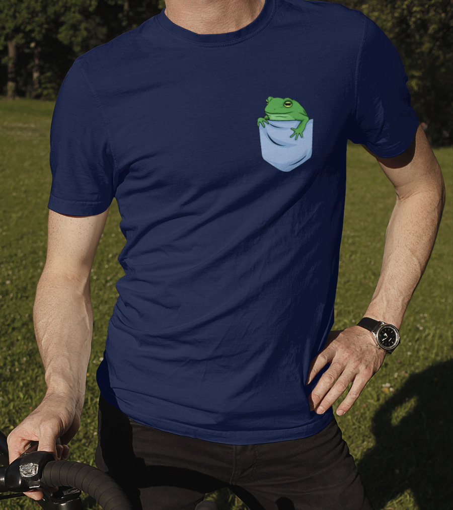 Jenna Lynn Meowri Frog In Pocket T-Shirt