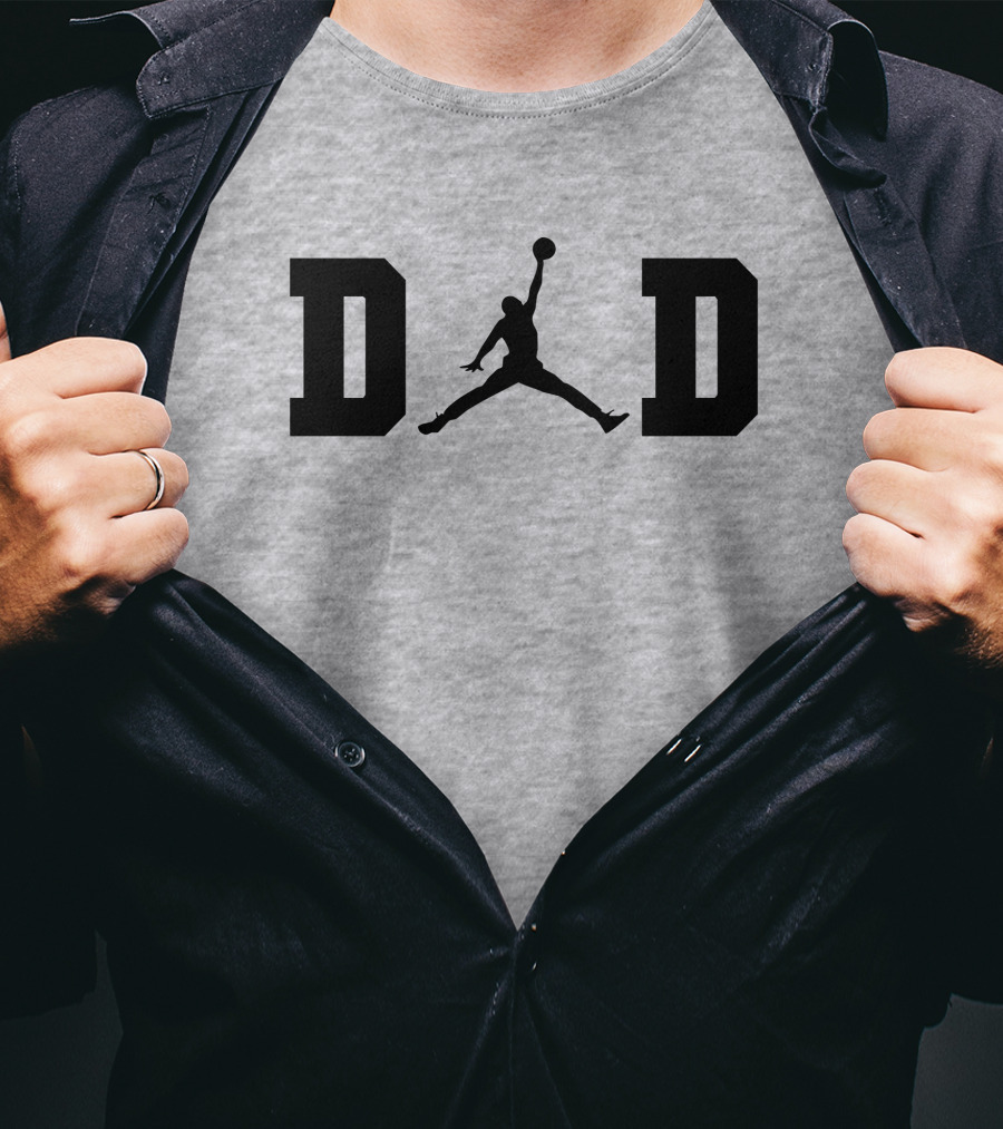 Kenny Beecham Michael Jordan Dad Jumpman T-Shirt