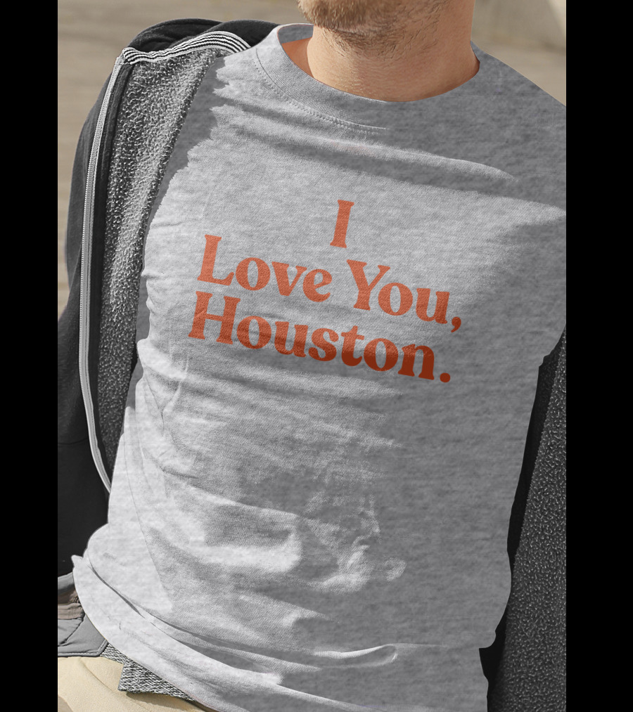 Apollohou Store Merch I Love You Houston T-Shirt