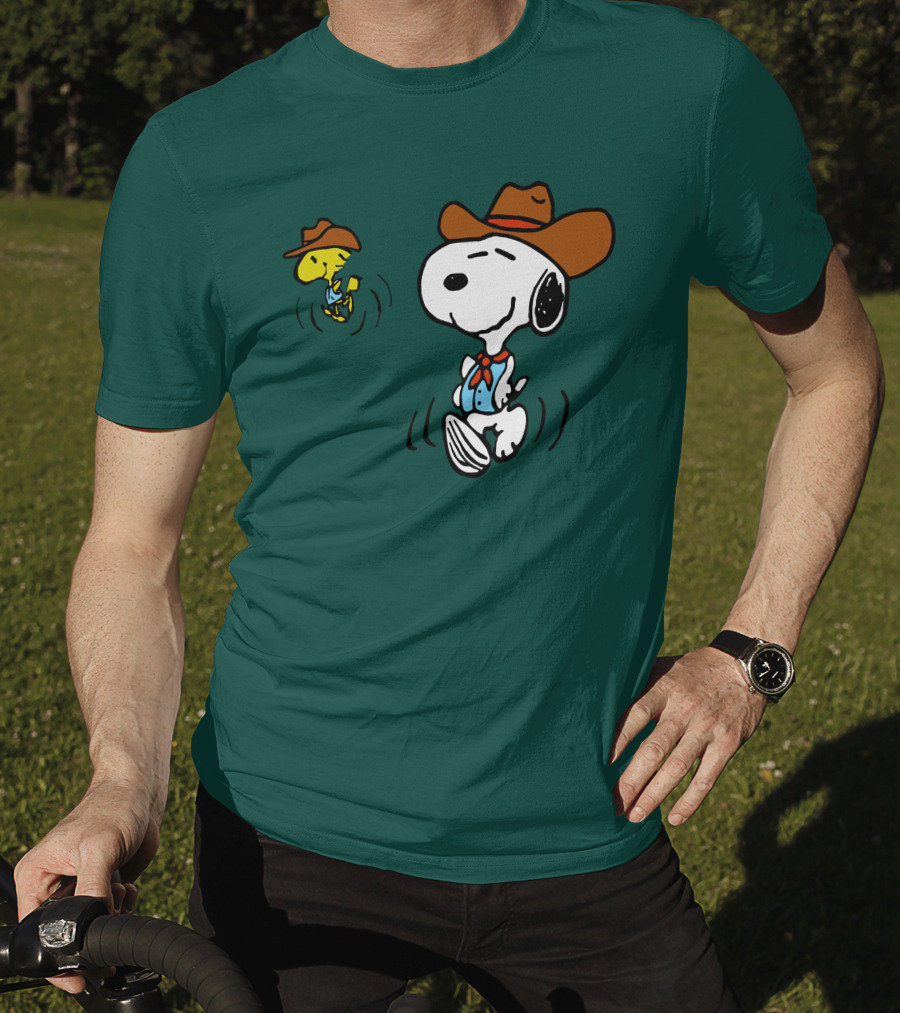 Cody Bellinger Cowboy Snoopy Woodstock Pacsun T-Shirt