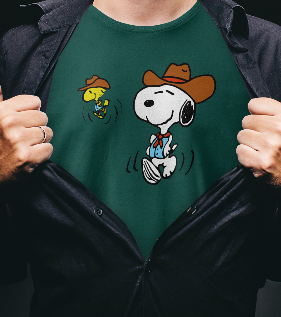 Cody Bellinger Cowboy Snoopy Woodstock Pacsun T-Shirt