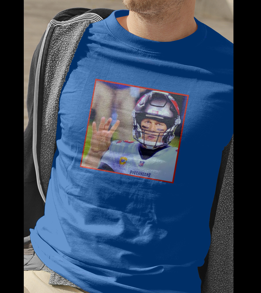 Tom Brady Blunder Tampa Bay Buccaneers Football Quarterback T-Shirt
