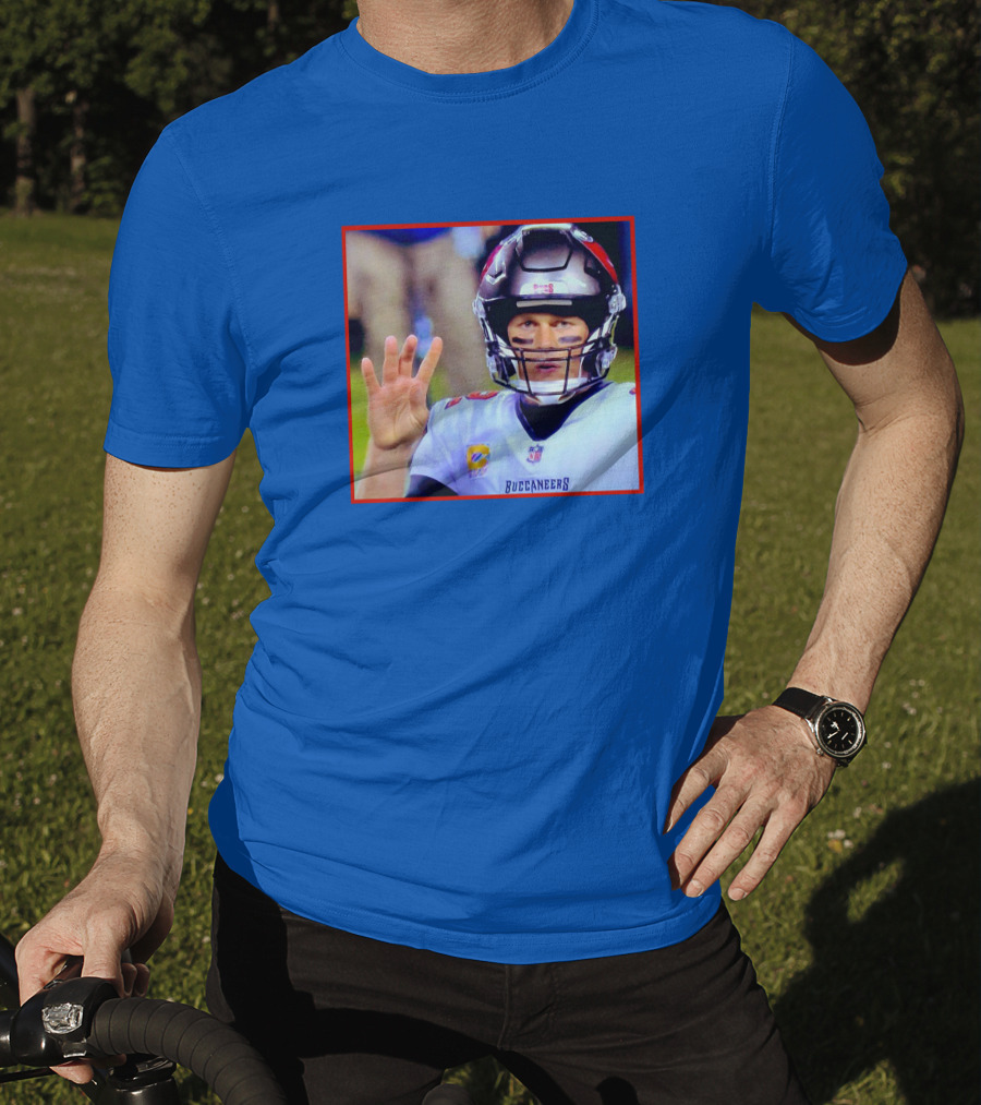 Tom Brady Blunder Tampa Bay Buccaneers Football Quarterback T-Shirt
