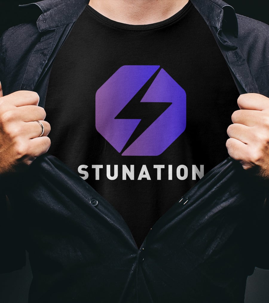 Stuart Feiner Stu Feiner Merch Stu Nation Lightning Bolt T-Shirt
