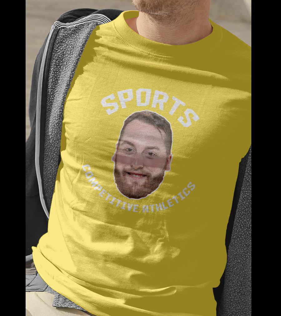 Connor Ingram Sports Competitive Athletics Beard T-Shirt