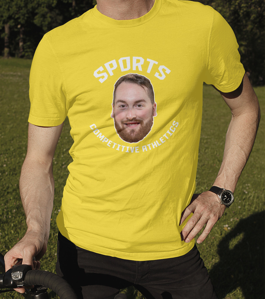 Connor Ingram Sports Competitive Athletics Beard T-Shirt