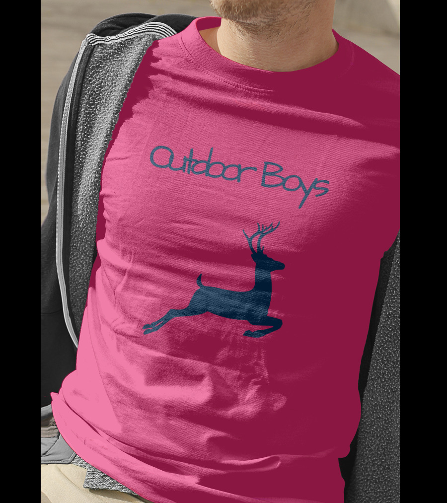 Outdoor Boys Deer Adventure T-Shirt