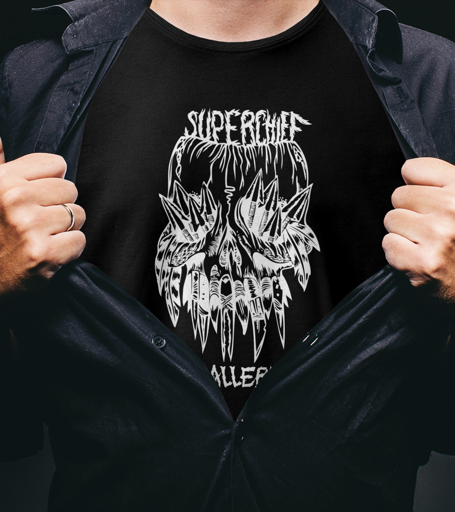 Super Chief Gallery Skull NFT Andrew Wang T-Shirt