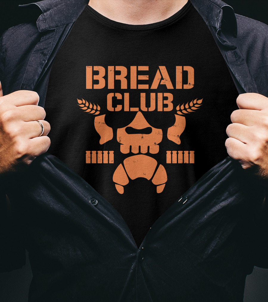 Bread Club Skull Bread Satoshi Kojima T-Shirt