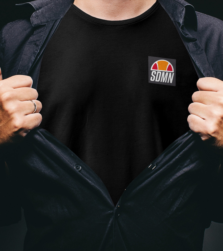 Sidemen SDMN X Ellesse Elegante Oh Logo Black T-Shirt