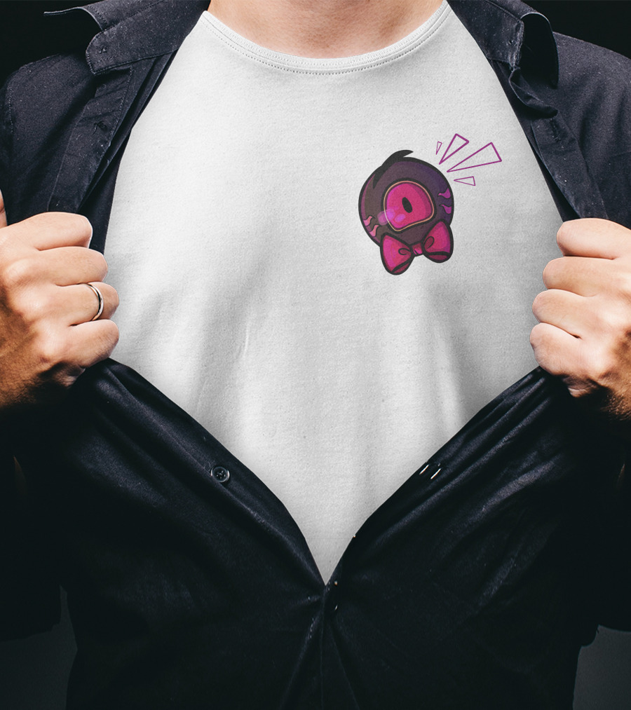 Kaden Shop Merch Fancy Eye Pink Bow Character T-Shirt